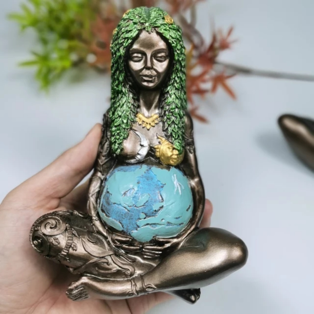 Mother nature statue